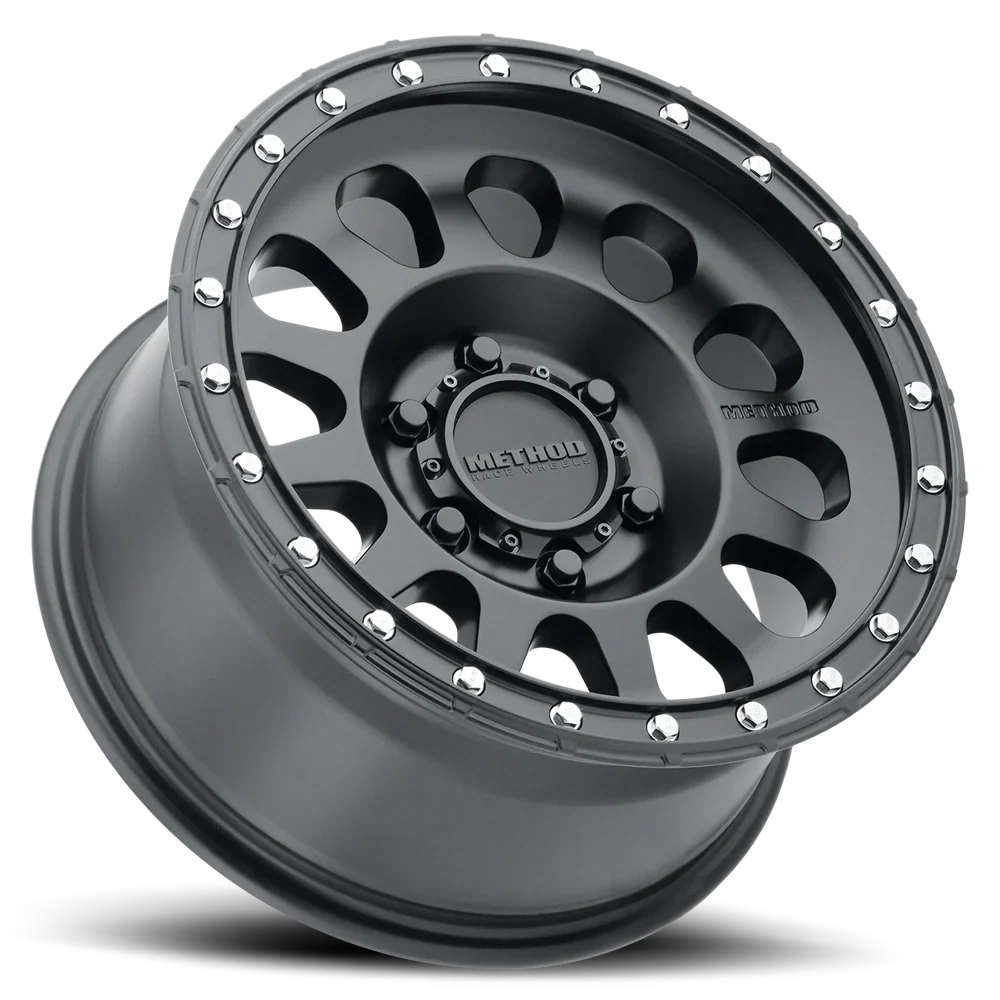 4 Llantas 315 17x8.5 5x150 Matte Black - Method Wheels
