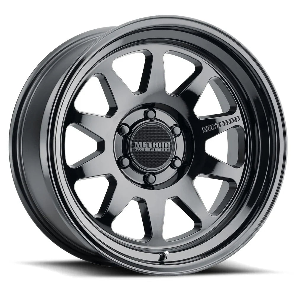 4 Llantas 316 Gloss Black 20x10 6x139.7 ET-18 - Method Wheels
