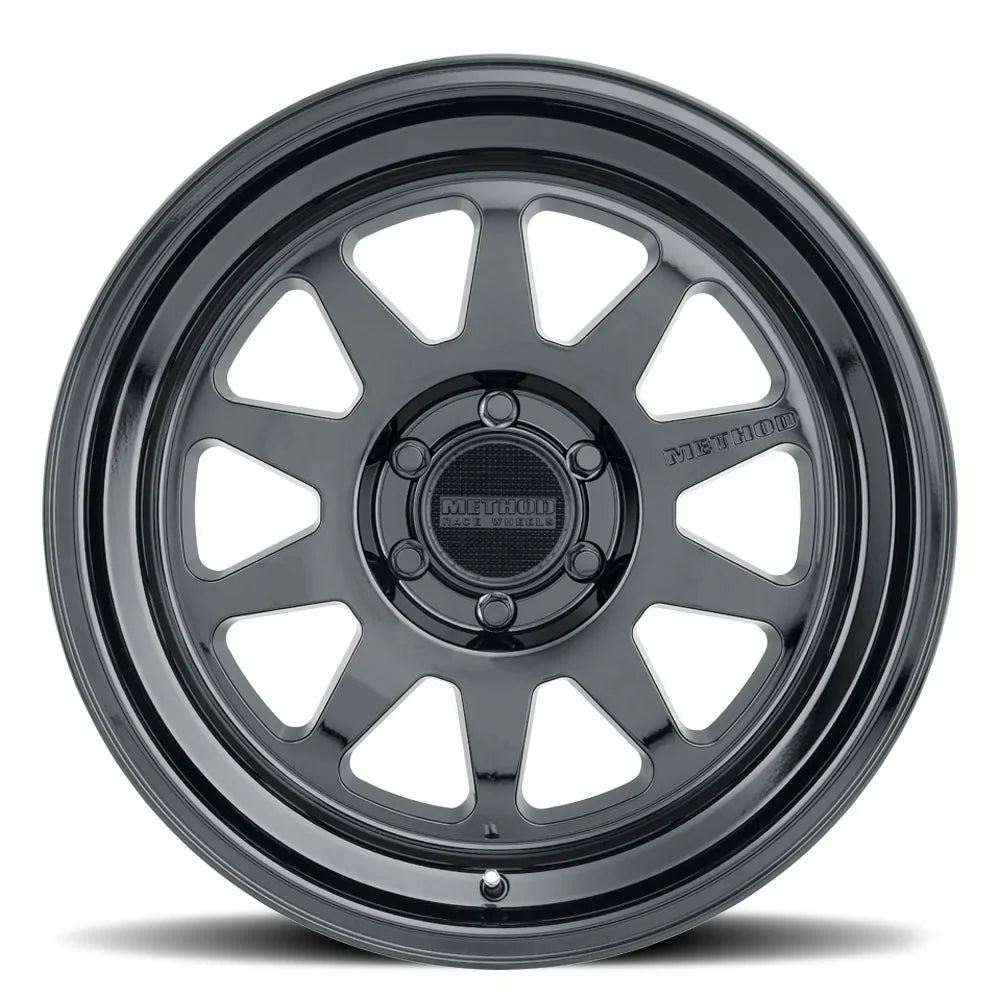 4 Llantas 316 Gloss Black 20x10 6x139.7 ET-18 - Method Wheels
