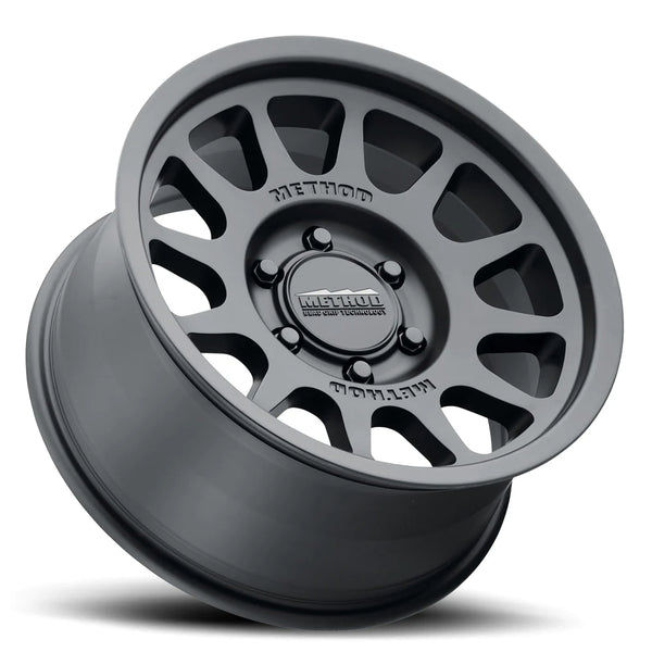 4 Llantas 703 17x9" 6x139 Matte Black BeadGrip - Method Wheels ...