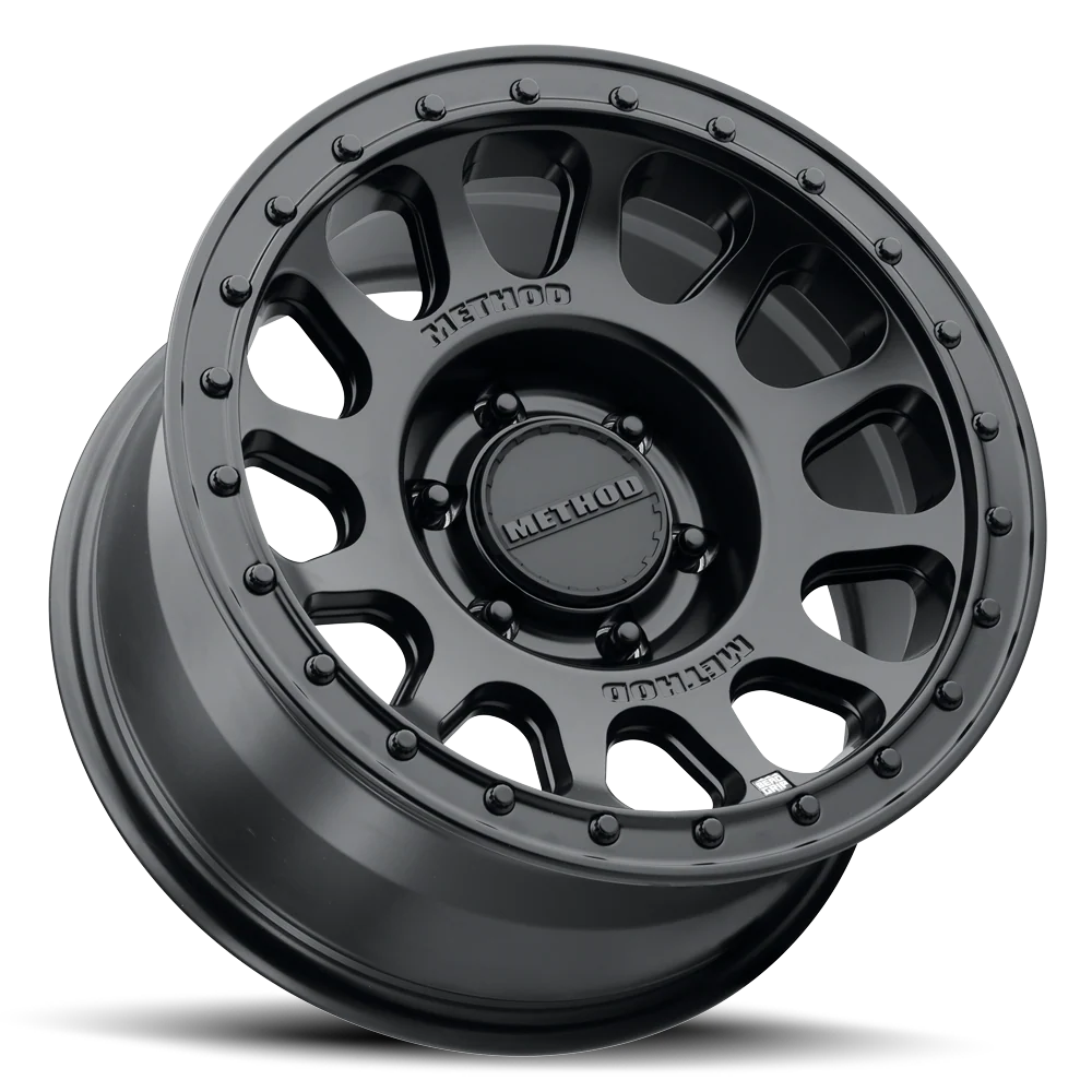 4 Llantas 709HD 17x8.5" 6x139 Matte Black - Method Wheels