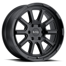 Cargar imagen en el visor de la galería, 4 Llantas Chase  17X8 5X120  Matte Black - Black Rhino - DOBLETRACCION 