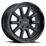 4 Llantas Chase  17X8 5X120  Matte Black - Black Rhino