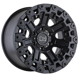 4 Llantas Ozark 17X9.5 6X114  Matte Black - Black Rhino