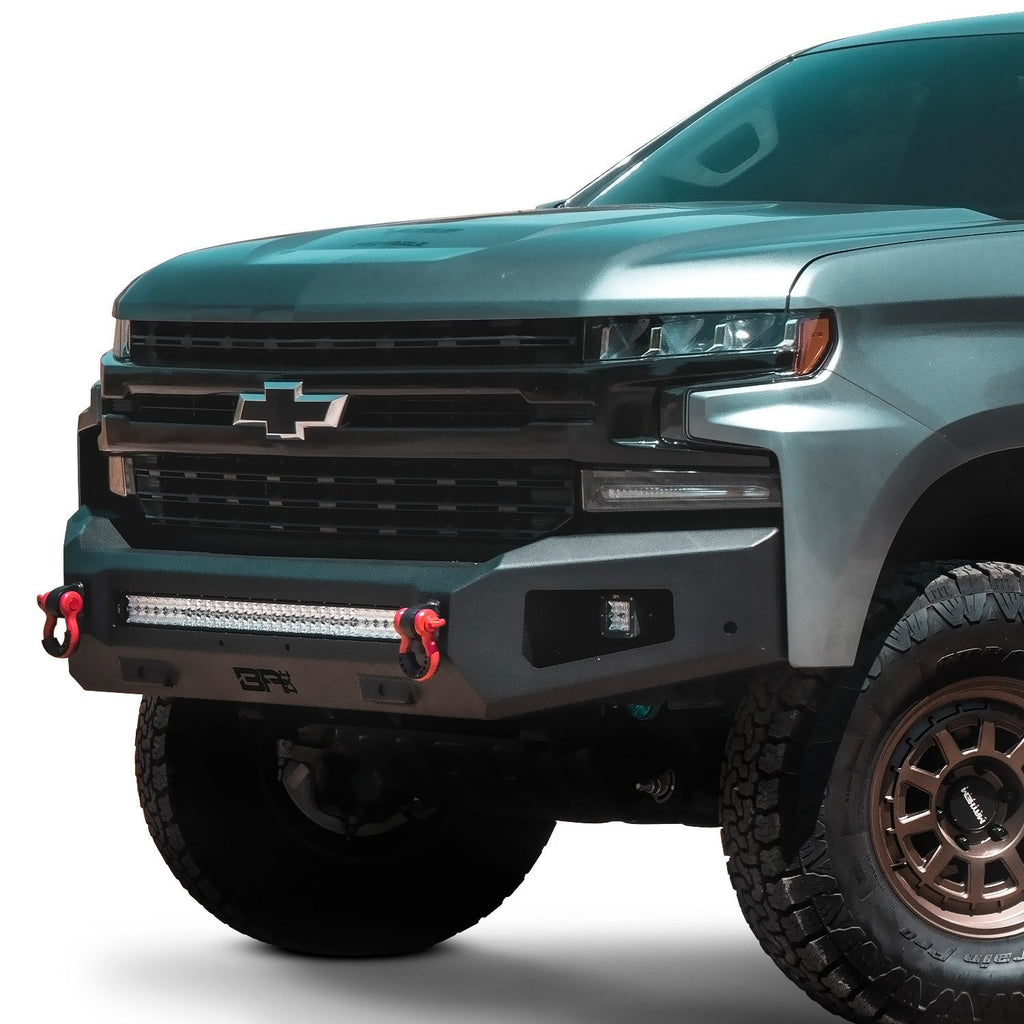 Parachoque Delantero Chevy Silverado Ambush (2019+) - Body Armor