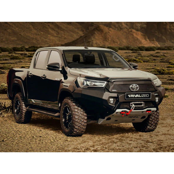 Parachoque Delantero de Aluminio Toyota Hilux (22+) - Rival 4x4 - DOBLETRACCION 