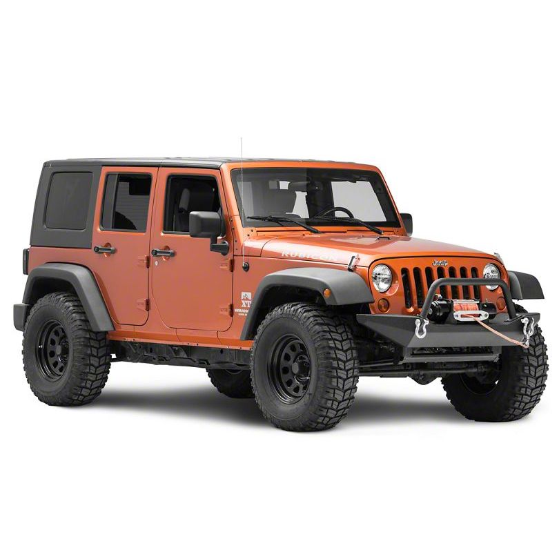 Parachoque Delantero High Clearance Jeep Wrangler JK (07-2018) - BodyArmor 4x4 - DOBLETRACCION 