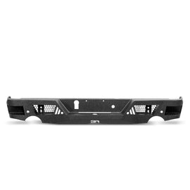 Parachoque Trasero Eco Series Doble Tubo de Escape Dodge Ram 1500 (09-16) - Body Armor 4x4 - DOBLETRACCION 