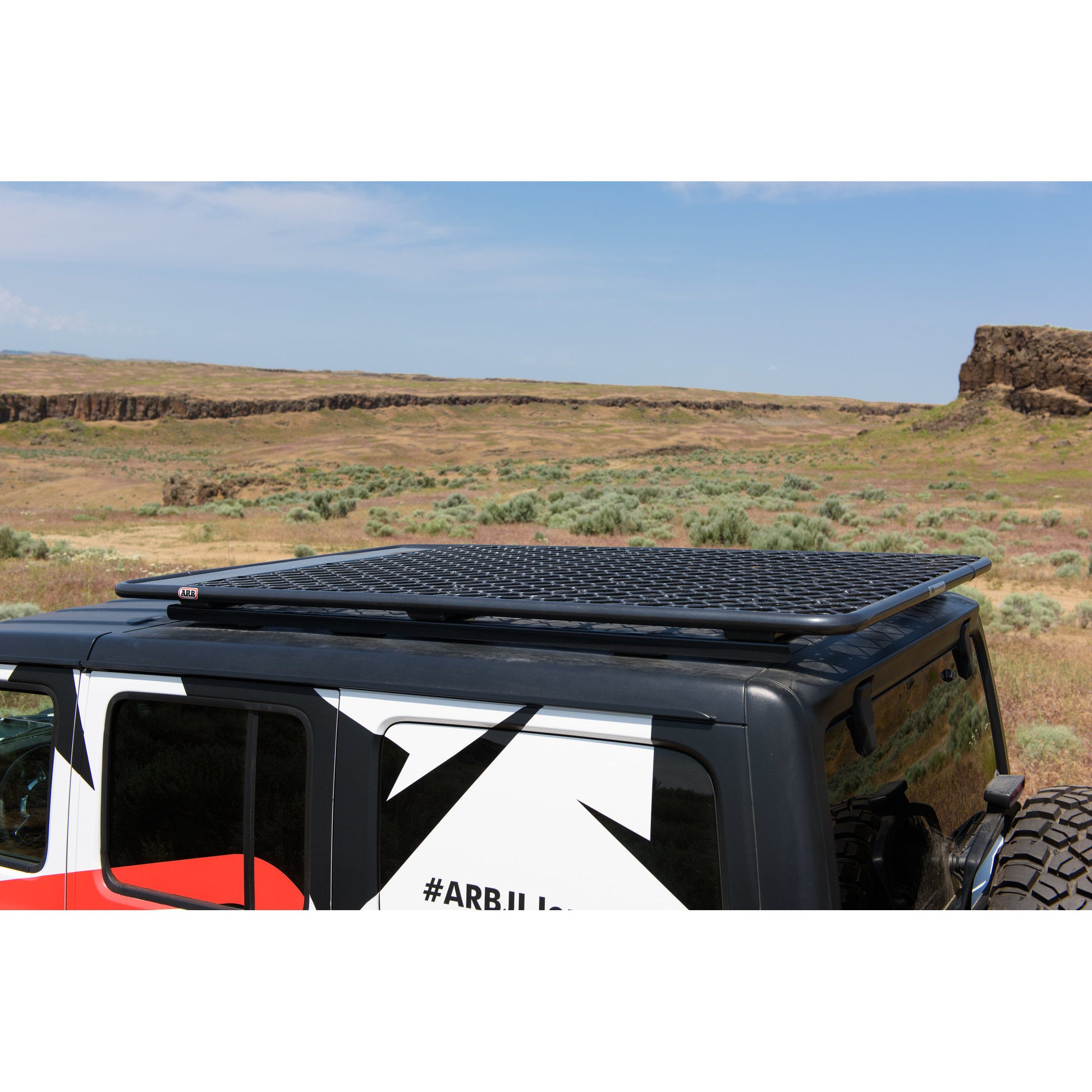 Parrilla de Techo de Acero para Jeep Wrangler JL 4P - ARB - DOBLETRACCION 