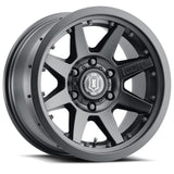 4 Llantas Rebound PRO 17x8.5 6x139 SAT Black - Icon Alloys