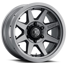 Cargar imagen en el visor de la galería, 5 Llantas Rebound PRO 17x8.5 5x127 Titanium - Icon Alloys - DOBLETRACCION 