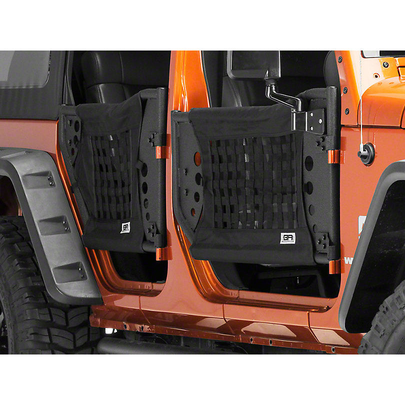 Puertas Tubo Delanteras Gen 3 Trail Jeep Wrangler JK (07-18) - Body Armor 4x4 - DOBLETRACCION 