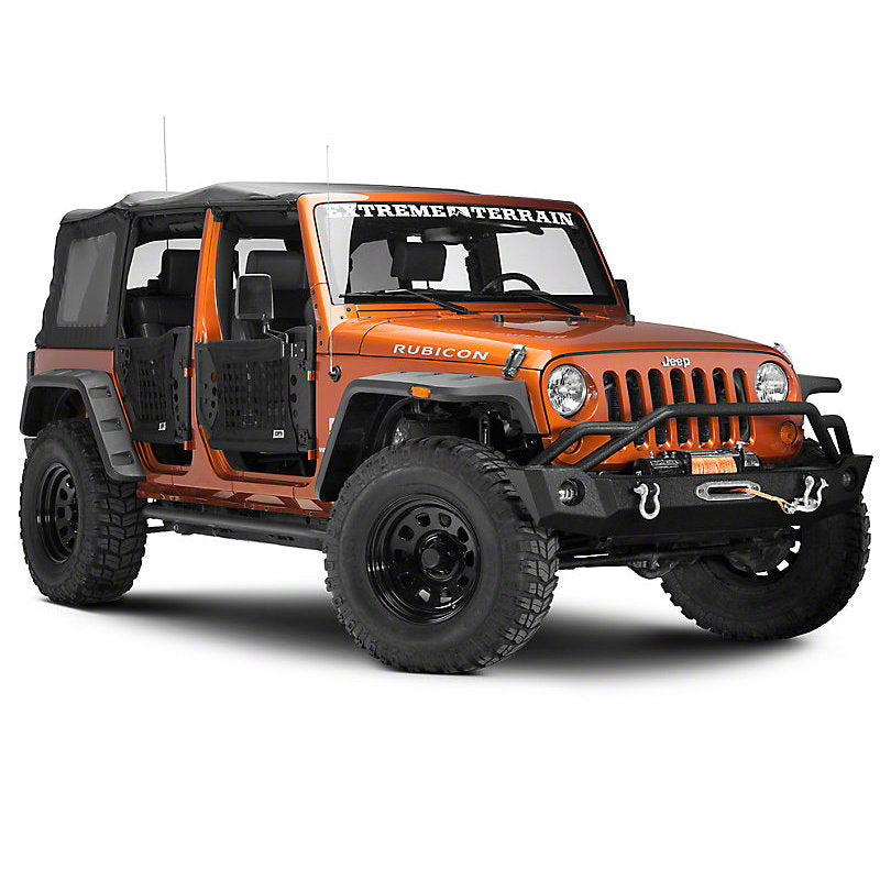 Puertas Tubo Delanteras Gen 3 Trail Jeep Wrangler JK (07-18) - Body Armor 4x4 - DOBLETRACCION 