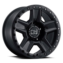 Cargar imagen en el visor de la galería, 4 Llantas Ravine 17X8.5 6X139 Matte Black - Black Rhino - DOBLETRACCION 