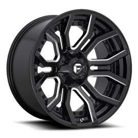 4 Llantas D711 Rage 20x9 6x135/139 F150/Silverado/Ram– Fuel - DOBLETRACCION 