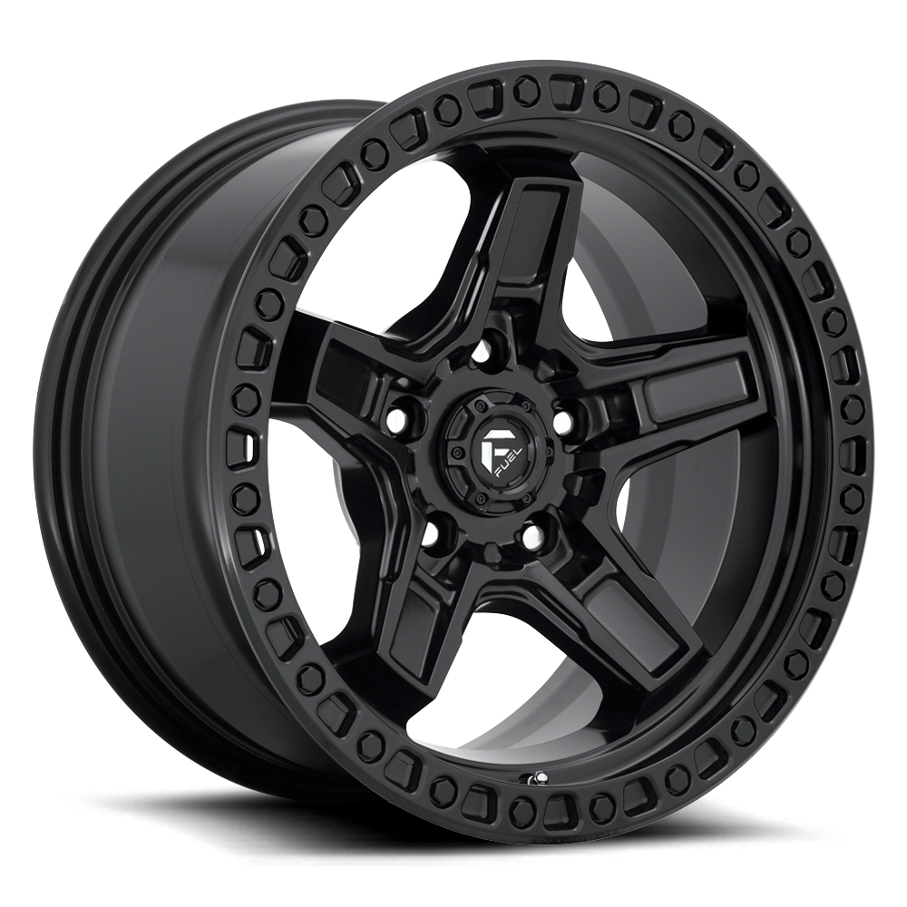 4 Llantas Kicker D697 17x9 6x114 Black - Fuel - DOBLETRACCION 