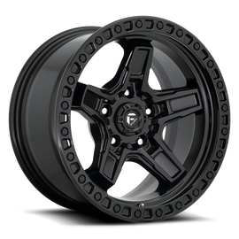 4 Llantas Kicker D697 17x9 6x114 Black - Fuel - DOBLETRACCION 