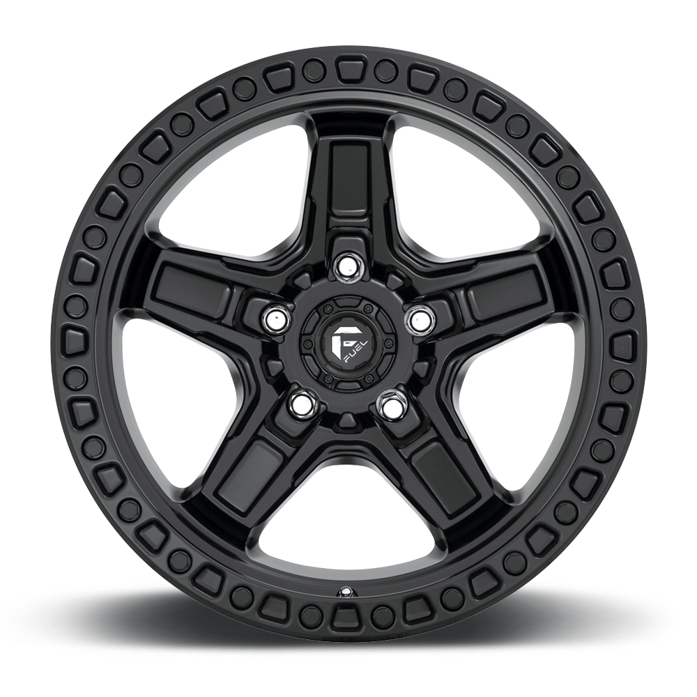 4 Llantas Kicker D697 17x9 6x114 Black - Fuel - DOBLETRACCION 