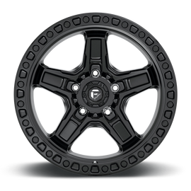 4 Llantas Kicker D697 17x9 6x114 Black - Fuel - DOBLETRACCION 