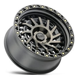 4 Llantas Shredder 20x9.5 6x139/-12 Matte Black - Black Rhino