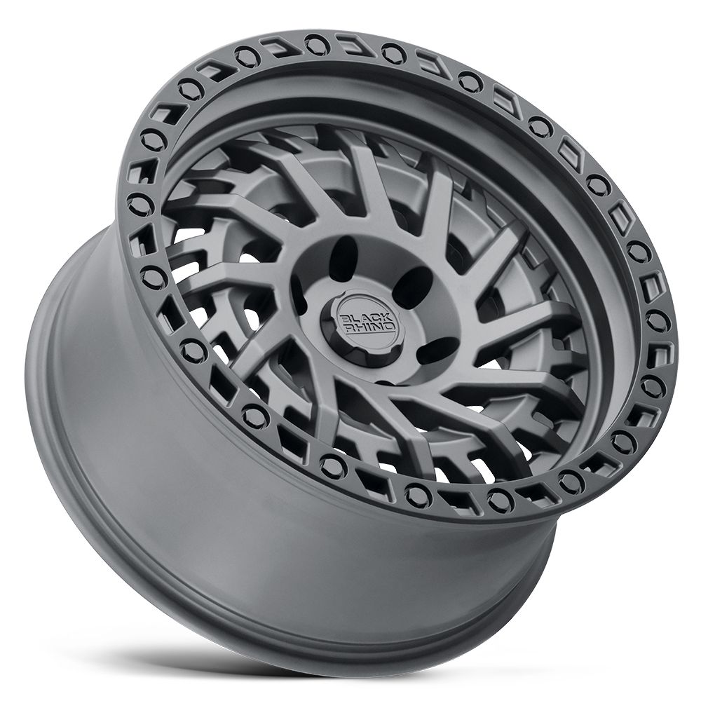 4 Llantas Shredder 17x9 6x139/0 Matte Gunmetal - Black Rhino
