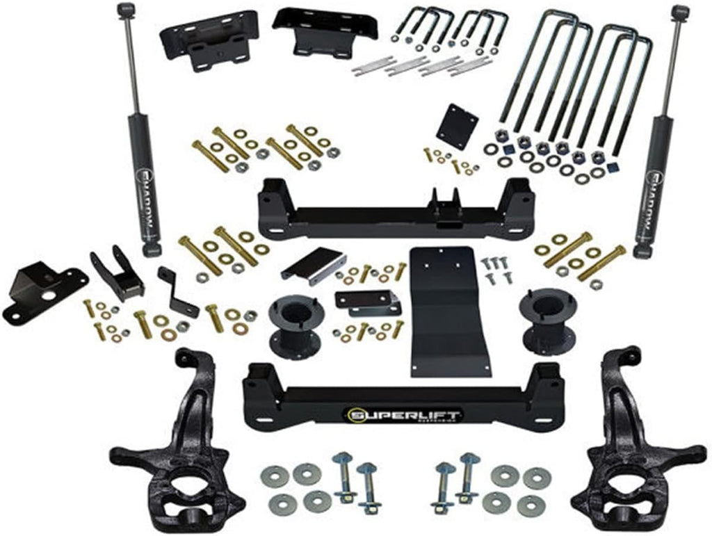 Kit de Levante 6" Chevrolet Silverado TrailBoss (19+) - SuperLift - DOBLETRACCION 