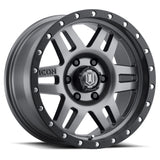 4 Llantas Six Speed 17x8.5 6x135 Gun Metal - Icon Alloys