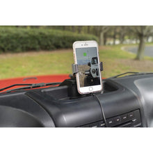 Cargar imagen en el visor de la galería, Soporte porta Celular con cargador inalámbrico (Wrangler 12-19) - Rugged Ridge - DOBLETRACCION 