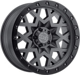 4 Llantas Sprocket 20X9.5 5X150 Matte Gun Metal Tundra - Black Rhino