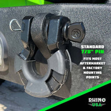 Cargar imagen en el visor de la galería, Kit 2 Grilletes de Remolque 8 toneladas Gris - Rhino USA