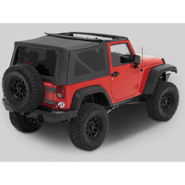 Techo Lona Negro Jeep Wrangler JK 2 puertas (10-17) - Bestop - DOBLETRACCION 