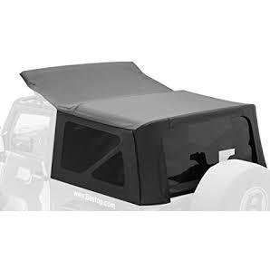Techo Lona Negro Jeep Wrangler JK 2 puertas (10-17) - Bestop - DOBLETRACCION 