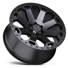 4 Llantas Warlord 17x9 6x139/12 Matte Gunmental - Black Rhino