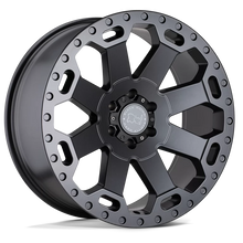 Cargar imagen en el visor de la galería, 4 Llantas Warlord 17x9 6x139/12 Matte Gunmental - Black Rhino