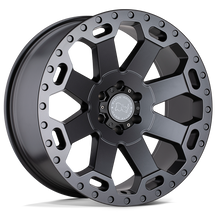 Cargar imagen en el visor de la galería, 4 Llantas Warlord 18x9 6x139/12 Matte Gunmetal - Black Rhino
