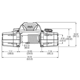 Winche ZEON 8 CE - Warn - DOBLETRACCION 